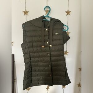 Green Polo assn sleeveless puffer vest